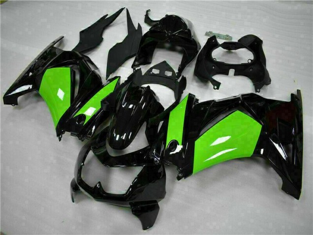 08-12 Black Green EX250 Motorcycle Fairings 08-12 Black Green EX250 Motorcycle Fairings