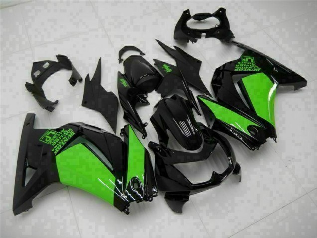 08-12 Black Green Ninja EX250 Motorcycle Fairings 08-12 Black Green Ninja EX250 Motorcycle Fairings