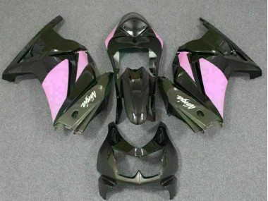 08-12 Black Pink Ninja EX250 Motorcycle Fairings