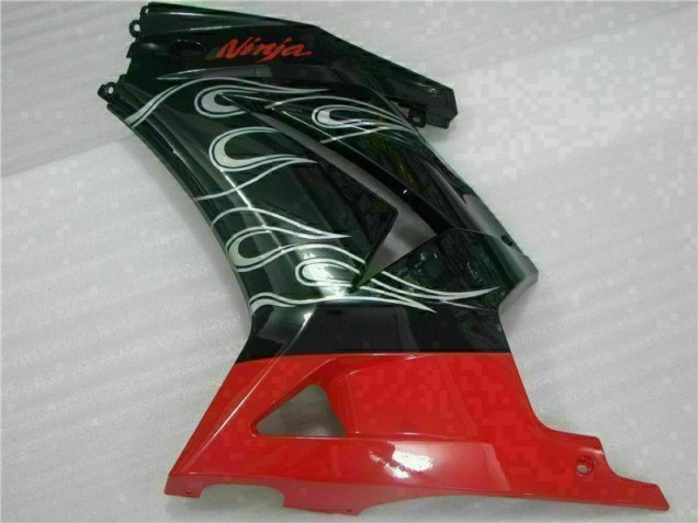 08-12 Black Red Ninja EX250 Motorcycle Fairings