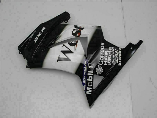 08-12 Black West EX250 Motorcycle Fairings