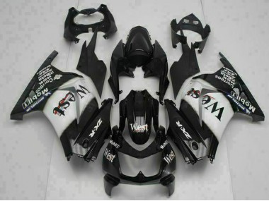 08-12 Black West EX250 Motorcycle Fairings