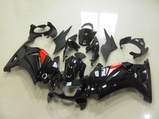 08-12 Black ZX250R Motorcycle Fairings 08-12 Black ZX250R Motorcycle Fairings