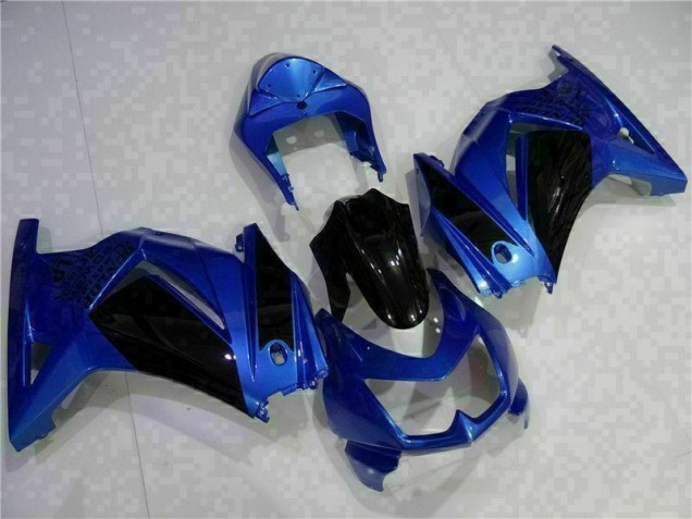08-12 Blue Black EX250 Motorcycle Fairings 08-12 Blue Black EX250 Motorcycle Fairings