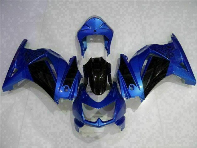 08-12 Blue Black EX250 Motorcycle Fairings 08-12 Blue Black EX250 Motorcycle Fairings