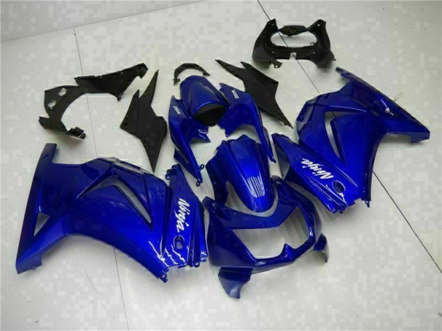 08-12 Blue Black White Ninja EX250 Motorcycle Fairing 08-12 Blue Black White Ninja EX250 Motorcycle Fairing