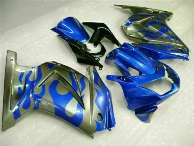 08-12 Blue EX250 Motorcycle Fairings 08-12 Blue EX250 Motorcycle Fairings