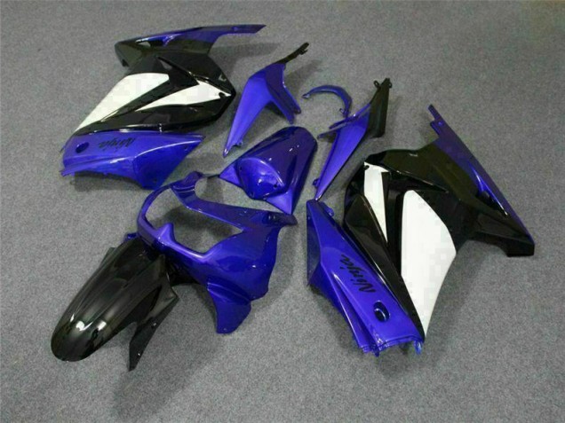 08-12 Blue White Black Ninja EX250 Motorcycle Fairings 08-12 Blue White Black Ninja EX250 Motorcycle Fairings