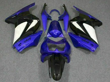 08-12 Blue White Black Ninja EX250 Motorcycle Fairings