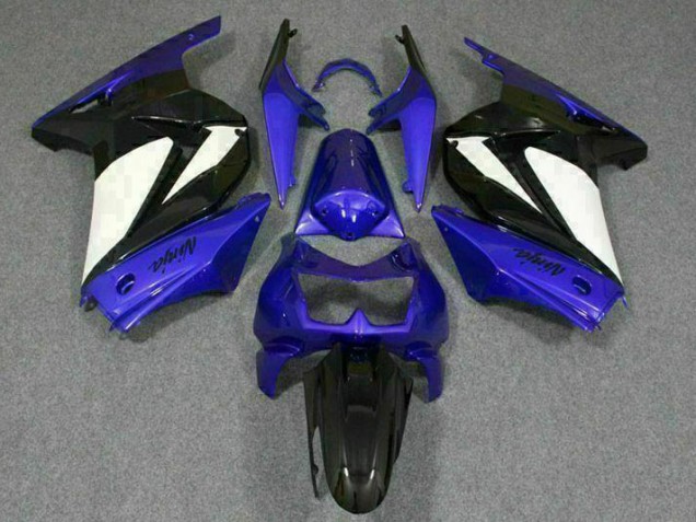 08-12 Blue White Black Ninja EX250 Motorcycle Fairings 08-12 Blue White Black Ninja EX250 Motorcycle Fairings