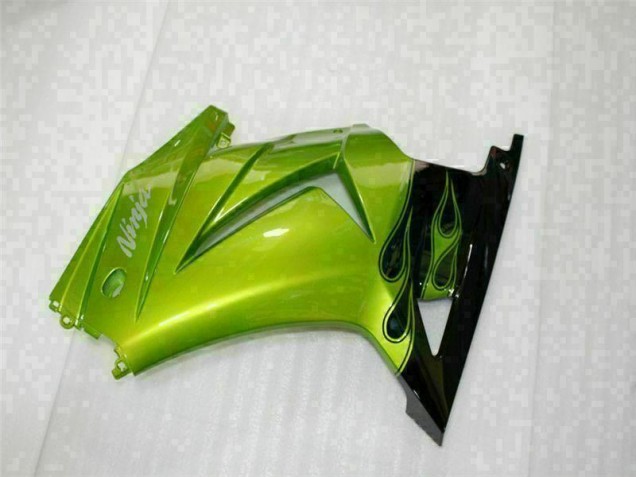 08-12 Green Black EX250 Motorcycle Fairings 08-12 Green Black EX250 Motorcycle Fairings