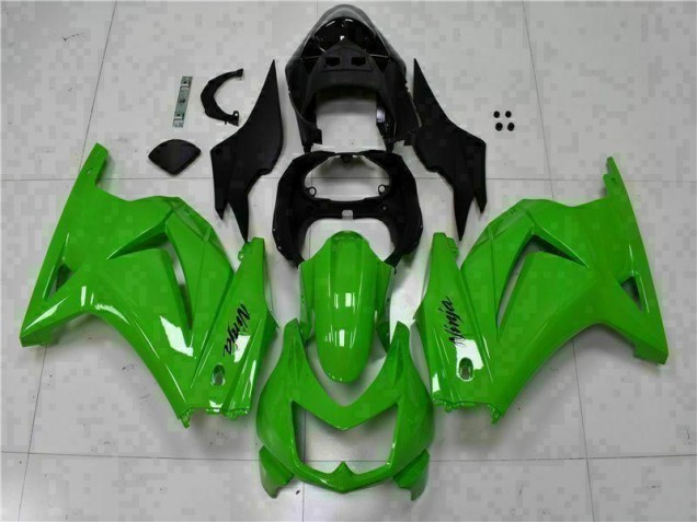 08-12 Green Black Ninja EX250 Motorcycle Fairing Kits & Plastic
