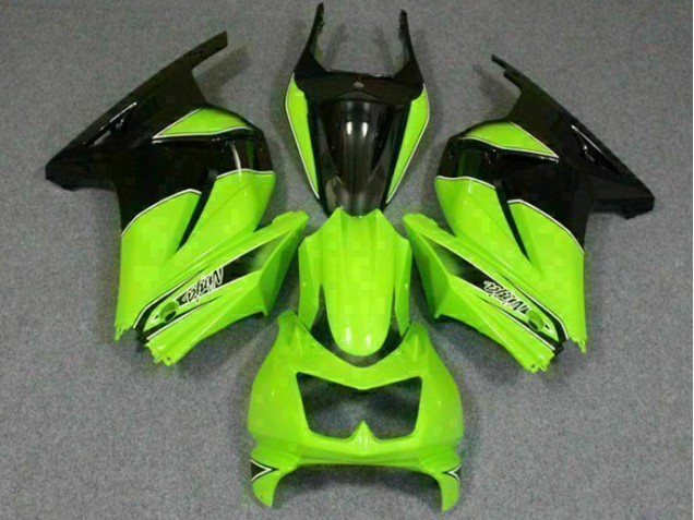 08-12 Green Black Ninja EX250 Motorcycle Fairing 08-12 Green Black Ninja EX250 Motorcycle Fairing