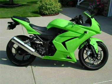 08-12 Green EX250 Motorcycle Fairing