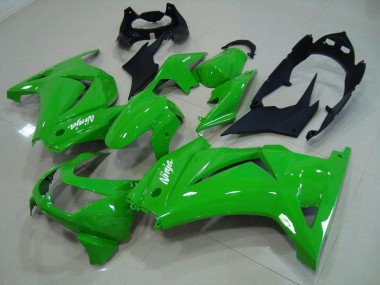 08-12 Green ZX250R Motorcycle Fairings