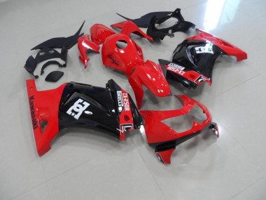 08-12 Red Black ZX250R Motorcycle Fairings