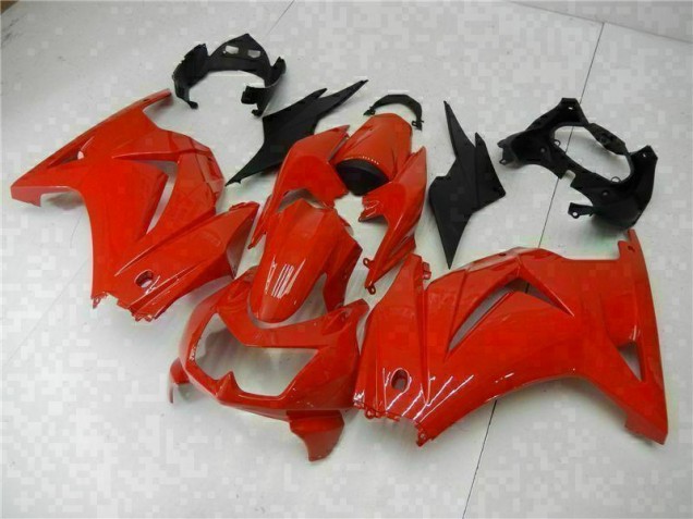 08-12 Red EX250 Motorcycle Fairings