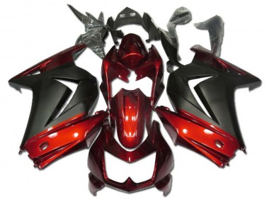 08-12 Red Grey EX250 Motorcycle Fairings
