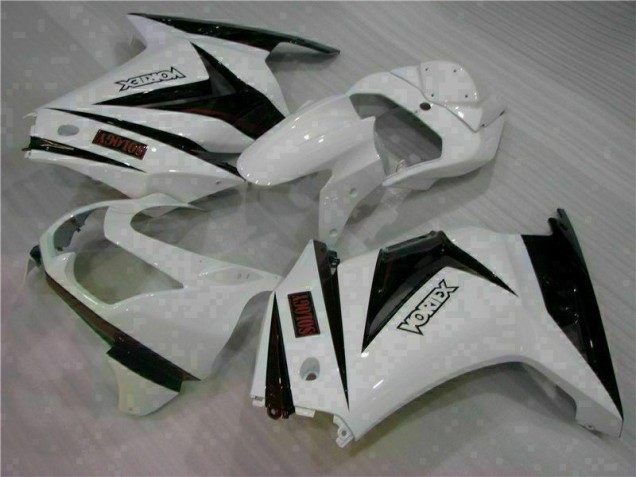 08-12 White Black EX250 Motorcycle Fairings 08-12 White Black EX250 Motorcycle Fairings