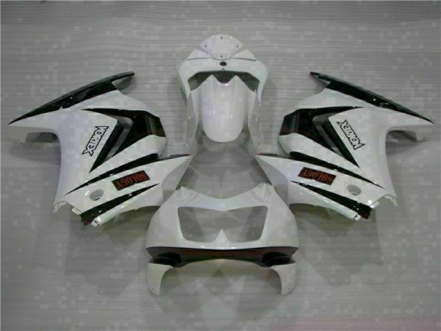 08-12 White Black EX250 Motorcycle Fairings 08-12 White Black EX250 Motorcycle Fairings