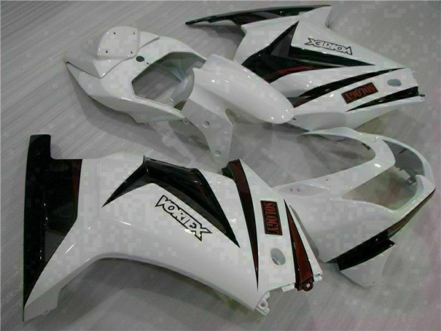 08-12 White Black EX250 Motorcycle Fairings 08-12 White Black EX250 Motorcycle Fairings