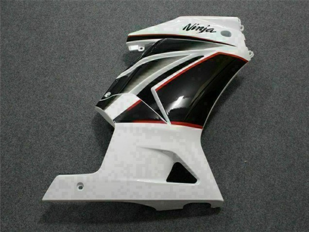 08-12 White Black Ninja EX250 Motorcycle Fairing 08-12 White Black Ninja EX250 Motorcycle Fairing