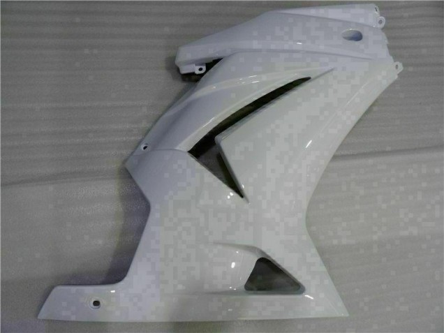 08-12 White EX250 Motorcycle Fairings