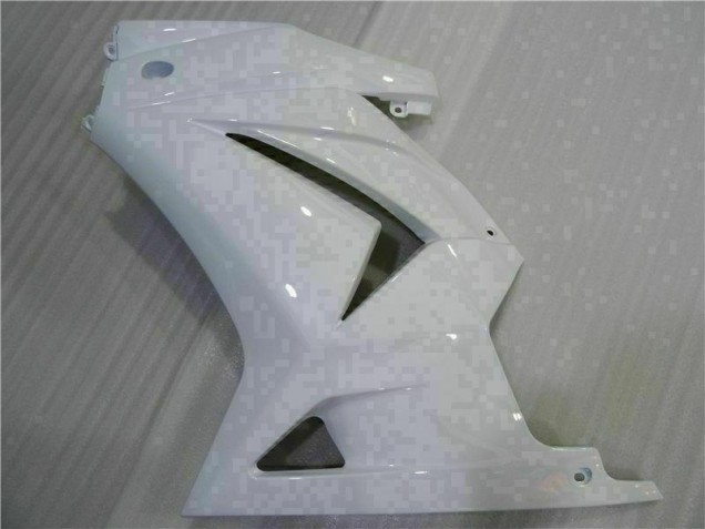 08-12 White EX250 Motorcycle Fairings