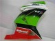 08-12 White Green Black Ninja EX250 Motorcycle Fairings 08-12 White Green Black Ninja EX250 Motorcycle Fairings