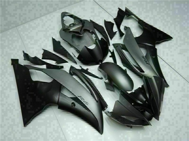 08-16 Grey Black YZF R6 Motorcycle Fairing 08-16 Grey Black YZF R6 Motorcycle Fairing