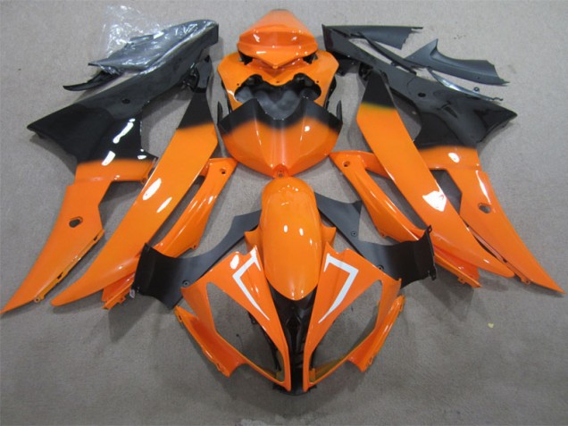 08-16 Orange YZF R6 Motorcycle Bodywork 08-16 Orange YZF R6 Motorcycle Bodywork