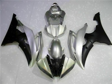 08-16 Silver Black YZF R6 Motorcycle Fairings