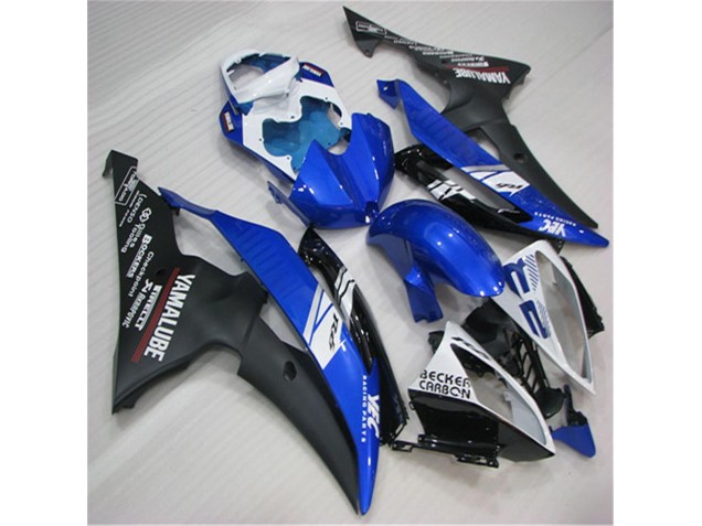 08-16 White Blue Black YZF R6 Motorcycle Fairings 08-16 White Blue Black YZF R6 Motorcycle Fairings