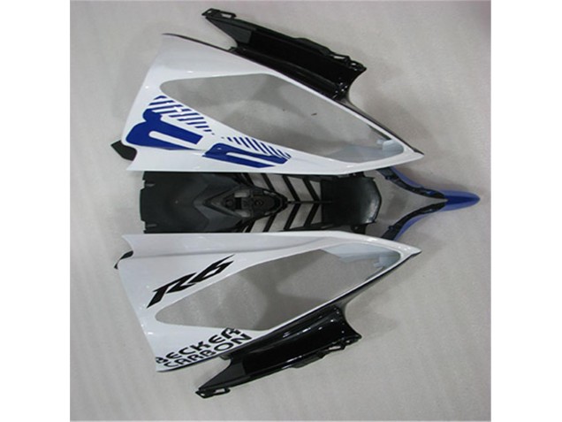 08-16 White Blue Black YZF R6 Motorcycle Fairings 08-16 White Blue Black YZF R6 Motorcycle Fairings