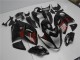 08-19 Black Red GSXR 1300 Hayabusa Motorcycle Fairings