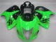 08-19 Green Black GSXR 1300 Hayabusa Motorcycle Fairings