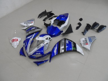 09-11 Blue White YZF R1 Motorcycle Bodywork