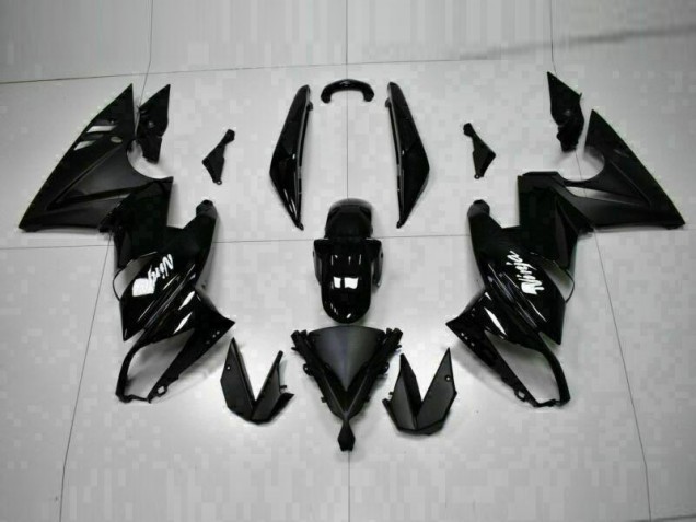 09-11 Glossy Black EX650 Motorcycle Fairings 09-11 Glossy Black EX650 Motorcycle Fairings