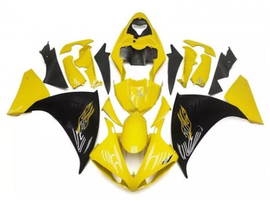 09-11 Yellow Black YZF R1 Motorcycle Fairings