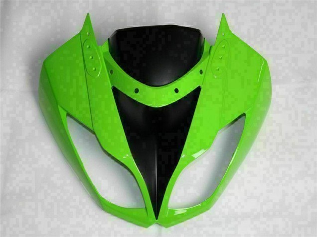 09-12 Black Green 636 ZX6R Motorcycle Fairings 09-12 Black Green 636 ZX6R Motorcycle Fairings