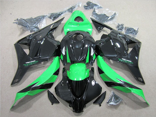 09-12 Black Green CBR600RR Motorcycle Fairings 09-12 Black Green CBR600RR Motorcycle Fairings