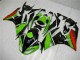 09-12 Black Green Red ZX6R Motorcycle Fairings 09-12 Black Green Red ZX6R Motorcycle Fairings