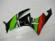 09-12 Black Green Red ZX6R Motorcycle Fairings 09-12 Black Green Red ZX6R Motorcycle Fairings