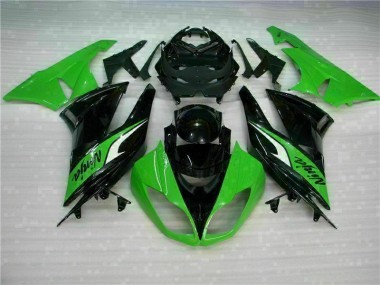 09-12 Black Green ZX6R Motorcycle Bodywork
