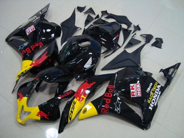 09-12 Black Red Bull CBR600RR Motorcycle Fairings
