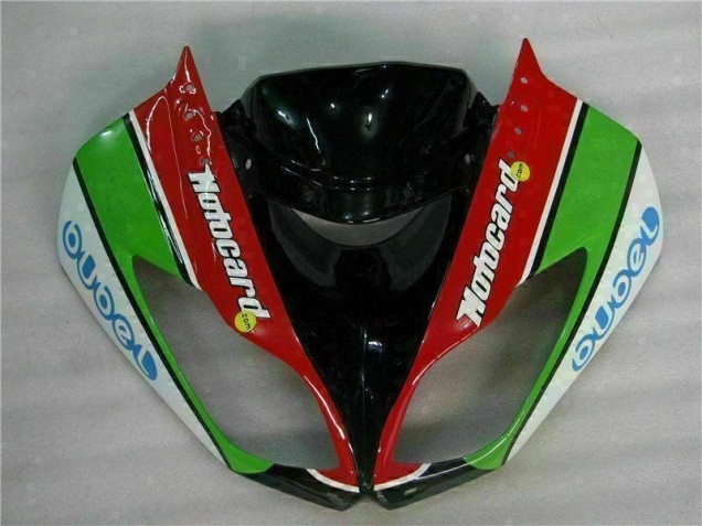 09-12 Black Red Green Motocard ZX6R Motorcycle Fairings 09-12 Black Red Green Motocard ZX6R Motorcycle Fairings