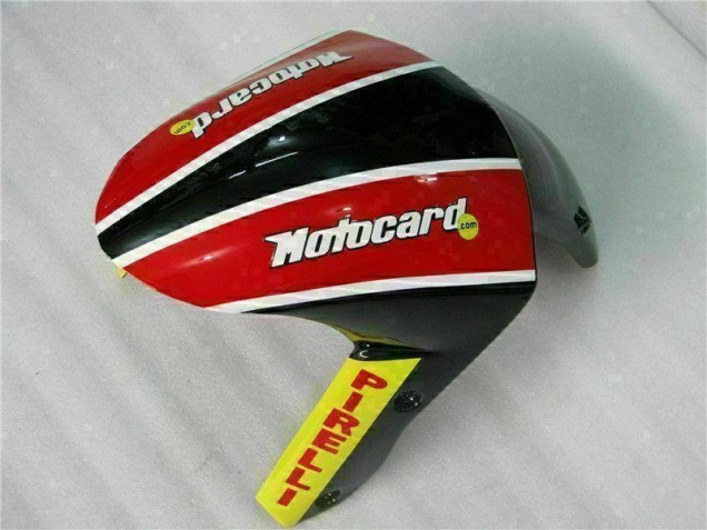 09-12 Black Red Green Motocard ZX6R Motorcycle Fairings 09-12 Black Red Green Motocard ZX6R Motorcycle Fairings