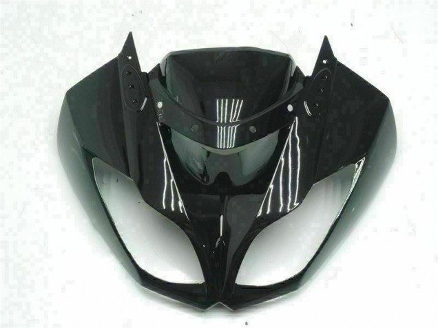 09-12 Black White Ninja 636 ZX6R Motorcycle Fairings