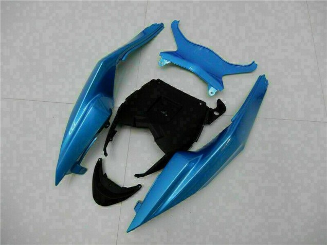09-12 Blue Black ZX6R Motorcycle Fairings 09-12 Blue Black ZX6R Motorcycle Fairings