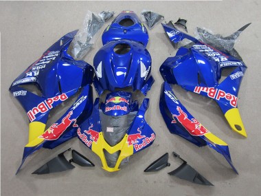09-12 Blue Red Bull CBR600RR Motorcycle Fairings
